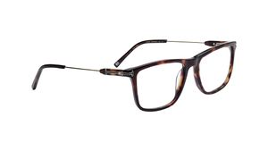 Image 2 of Brown and Black Square Eyeglasses for Men from Tommy Hilfiger Available at Titan Eye+