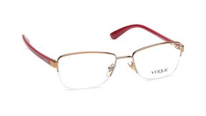 Image 2 of Pink Geometric Eyeglasses for Women from Vogue Eyewear Available at Titan Eye+