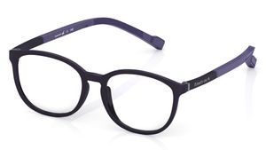 Image 2 of Purple Oval Rimmed Eyeglasses  (FZ1004WFP2|49) from Fastrack Available at Titan Eye+