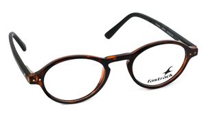 Image 2 of Black Orange Oval Rimmed Eyeglasses (FZ1005WFP2|47) from Fastrack Available at Titan Eye+