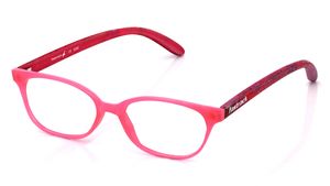 Image 2 of Pink Wayfarer Rimmed Eyeglasses  (FZ1007WFP1|49) from Fastrack Available at Titan Eye+