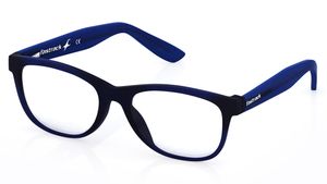 Image 2 of Blue Wayfarer Rimmed Computer Glasses from Titan Available at Titan Eye+