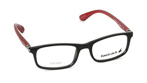 Image 2 of Black Rectangle Rimmed Eyeglasses (FZ1205UFP2|46) from Fastrack Available at Titan Eye+