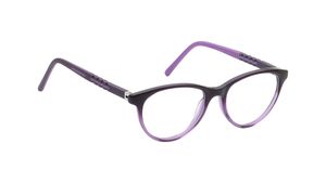 Image 2 of Purple CatEye Eyeglasses for Kids from Fastrack Available at Titan Eye+