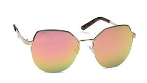 Image 2 of Pink Bugeye Polarized Sunglasses for Women from Titan Available at Titan Eye+