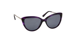 Image 2 of Grey CatEye Polarized Sunglasses for Women from Titan Available at Titan Eye+
