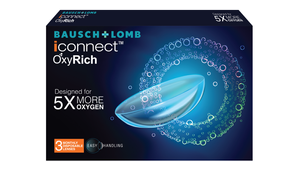 Image 2 of Monthly Disposable I Connect Oxyrich By Bausch and Lomb - 3 Lens per Box from Bausch and Lomb Available at Titan Eye+