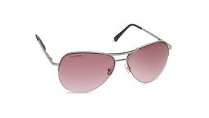 Image 2 of Silver Aviator Women Sunglasses (M083PR3F|59) from Fastrack Available at Titan Eye+