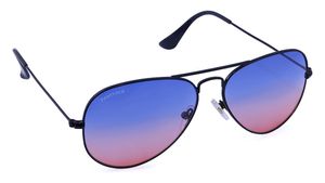 Image 2 of Black Aviator Men Sunglasses (M165BU34|58) from Fastrack Available at Titan Eye+