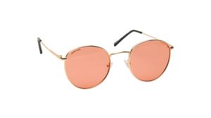 Image 2 of Red Round Rimmed Sunglasses from Fastrack Available at Titan Eye+