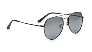 Image 2 of Black Aviator Polarized Sunglasses for Men and Women from Tees By Fastrack Available at Titan Eye+