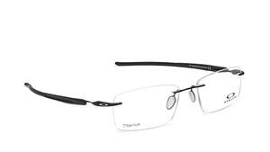 Image 2 of Black Navigator Rimmed Eyeglasses (OK512651260154|54) from Oakley Available at Titan Eye+