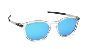 Image 2 of Silver Round Men Sunglasses (OK9439943904|50) from Oakley Available at Titan Eye+