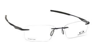 Image 2 of Blue Rectangle Rimless Eyeglasses (OX511851180453|53) from Oakley Available at Titan Eye+