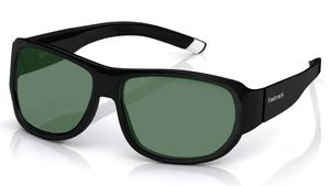 Image 2 of Green Wraparound Polarized Sunglasses for Men from Fastrack Available at Titan Eye+