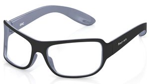 Image 2 of Black Wraparound Men Sunglasses from Fastrack Available at Titan Eye+