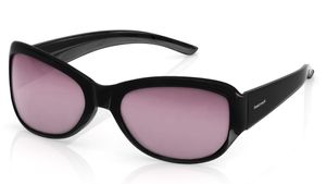 Image 2 of Black Bugeye Women Sunglasses (P186PR2F|55) from Fastrack Available at Titan Eye+