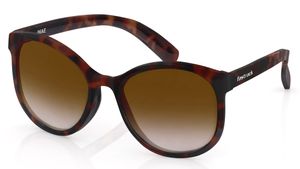 Image 2 of Brown Oval Women Sunglasses  from Fastrack Available at Titan Eye+