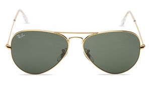 Image 1 of Green Aviator Sunglasses for Men from Rayban Available at Titan Eye+