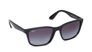 Image 2 of Black Wayfarer Men Sunglasses (RB4269I6018G56|56) from Rayban Available at Titan Eye+