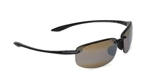 Image 2 of Bronze Sporty Polarized Sunglasses for Men and Women from Maui Jim Available at Titan Eye+