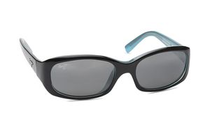 Image 2 of Grey Rectangle Polarized Sunglasses for Women from Maui Jim Available at Titan Eye+