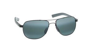 Image 2 of Grey Square Polarized Sunglasses for Men and Women from Maui Jim Available at Titan Eye+