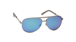 Image 2 of Blue Aviator Polarized Sunglasses for Men and Women from Maui Jim Available at Titan Eye+