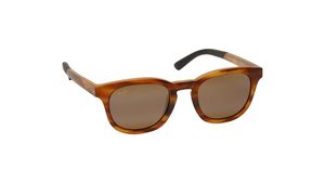 Image 2 of Bronze Square Polarized Sunglasses for Men and Women from Maui Jim Available at Titan Eye+