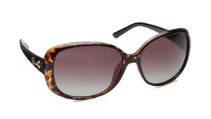 Image 2 of Purple Bugeye Polarized Sunglasses for Women from Polaroid Available at Titan Eye+