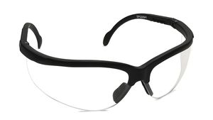 Image 2 of Black Oval Semi-Rimmed Glasses from Titan Available at Titan Eye+