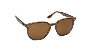 Image 2 of Brown Wayfarer Unisex Sunglasses (SRB43067107354|54) from Rayban Available at Titan Eye+