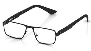 Image 2 of Black Wayfarer Rimmed Eyeglasses (T2240B1A1|54) from Titan Available at Titan Eye+
