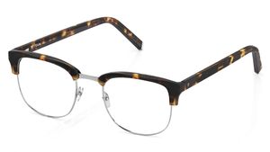 Image 2 of Gun metal Clubmaster Rimmed Eyeglasses  (T2291B1A1|53) from Titan Available at Titan Eye+