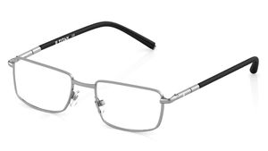 Image 2 of Gun metal Rectangle Rimmed Eyeglasses (T2322B1A1|52) from Titan Available at Titan Eye+