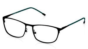 Image 2 of Black Wayfarer Eyeglasses for Men and Women from Titan Available at Titan Eye+