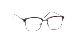 Image 2 of Black Square Eyeglasses for Men and Women from Titan Available at Titan Eye+