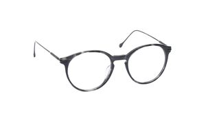 Image 2 of Black Round Eyeglasses for Men and Women from Titan Available at Titan Eye+