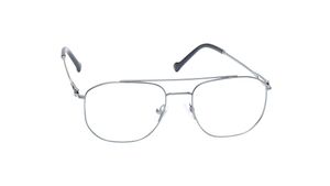Image 2 of Gun Metal Rimmed Unisex Eyeglasses (TC1076UFM2MDGV|54) from Titan Available at Titan Eye+