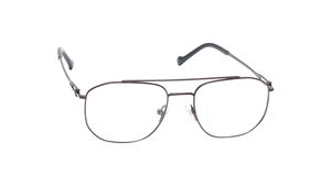 Image 2 of Brown Rimmed Unisex Eyeglasses (TC1076UFM3MBRV|54) from Titan Available at Titan Eye+