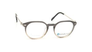Image 2 of Black Rimmed Unisex Eyeglasses (TC1094UFP2MBKV|50) from Titan Available at Titan Eye+