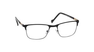 Image 2 of Black Rectangle Eyeglasses for Men and Women from Titan Available at Titan Eye+