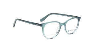 Image 2 of Blue Round Eyeglasses for Women from Titan Available at Titan Eye+