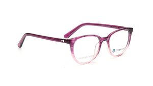 Image 2 of Pink Round Eyeglasses for Women from Titan Available at Titan Eye+
