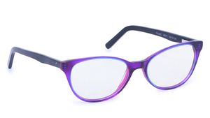 Image 2 of Purple CatEye Eyeglasses for Women from Titan Available at Titan Eye+