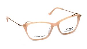 Image 2 of Pink CatEye Eyeglasses for Women from Titan Available at Titan Eye+