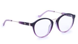 Image 2 of Purple Round Rimmed Eyeglasses (TF1091WFC2|48) from Titan Available at Titan Eye+