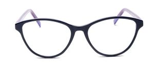 Image 2 of Blue and Purple CatEye Women Computer Glasses (TF1095WFP3PL025V|50) from Titan Available at Titan Eye+