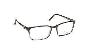 Image 2 of Black Rectangle Rimmed Eyeglasses (TF1151MFC2|54) from Titan Available at Titan Eye+