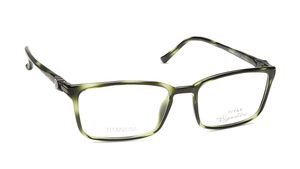 Image 2 of Green Rectangle Rimmed Eyeglasses (TF1151MFC3|54) from Titan Available at Titan Eye+